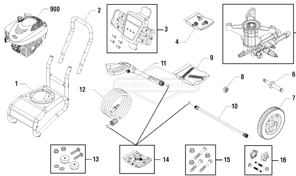 sears craftsman 2500 psi 020531-1 power washer replacement parts and pump parts